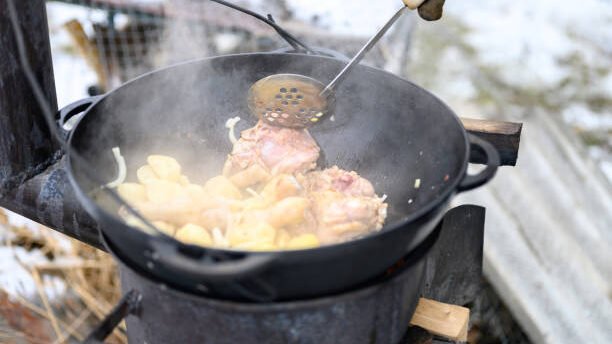 camping Winter Food 