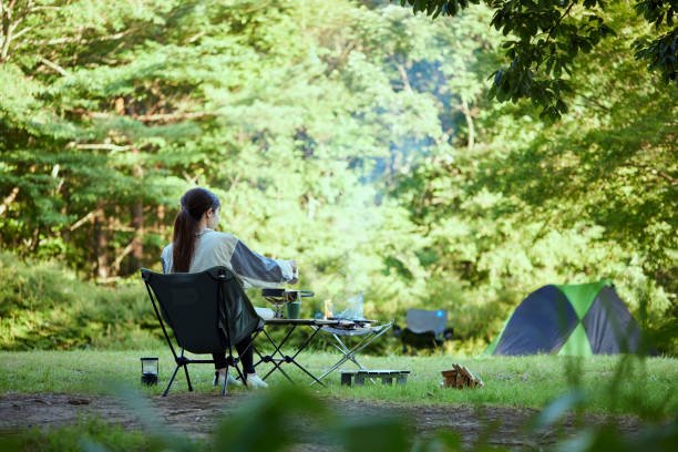 Solo camping benefits