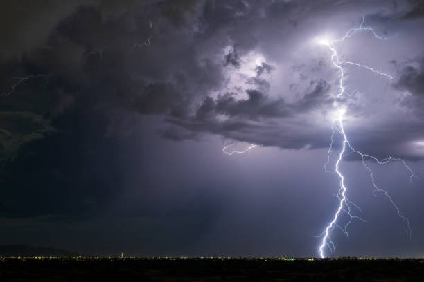 camping in a storm